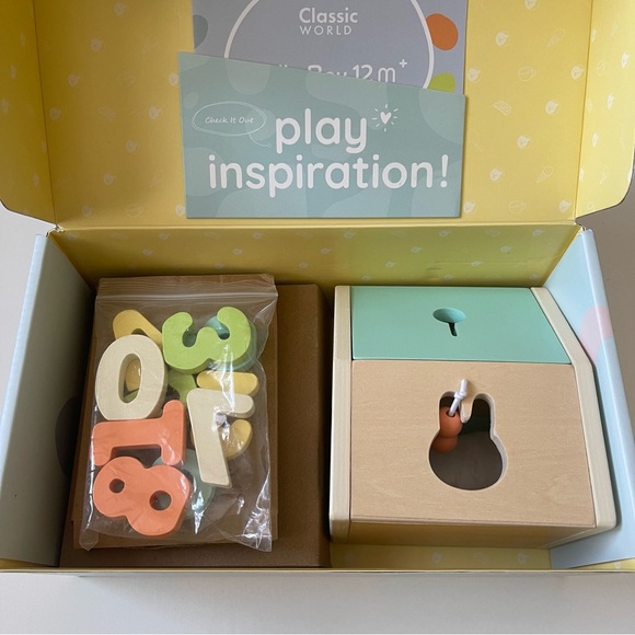 Classic World Hello Box #10029 - Pastel Wood Education Kit For Children 12M+ - Picture 7 of 16